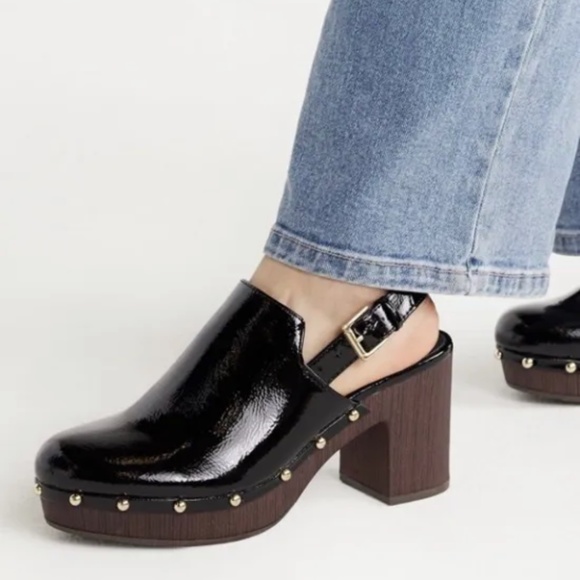 Scoop NYC Women’s Black Clogs, Shoes Size 8 NEW - Picture 2 of 7